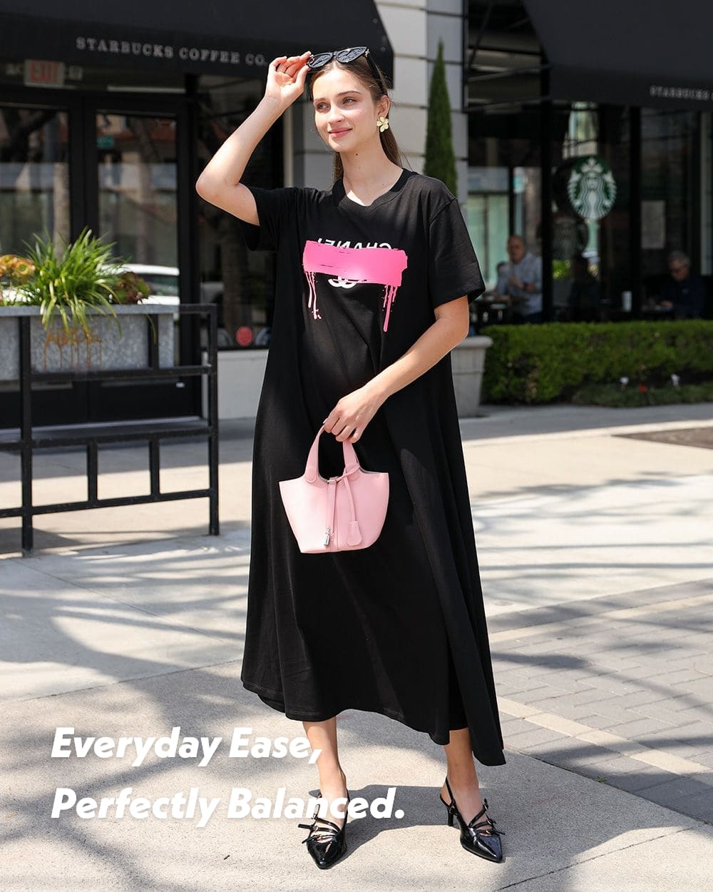 Account パロディTシャツ BLACK Account
