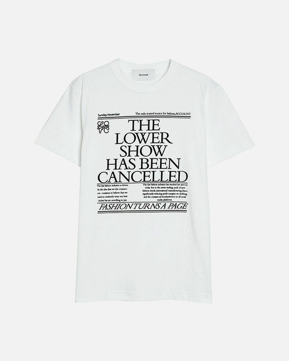 THE LOWER SHOW Tシャツ