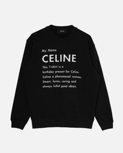 CE MY NAME スウェット トレーナー