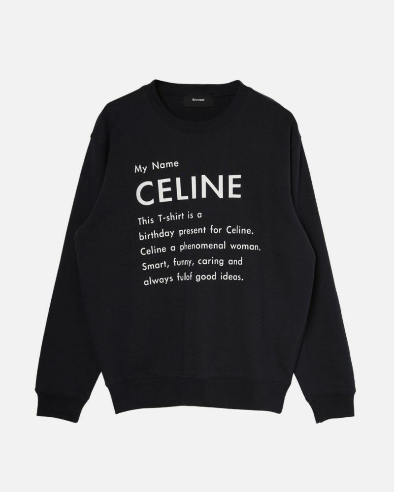 CE MY NAME スウェット トレーナー