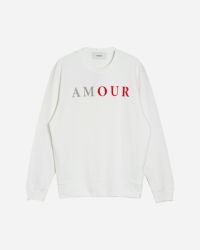 AMOUR LOGO スウェット トレーナー