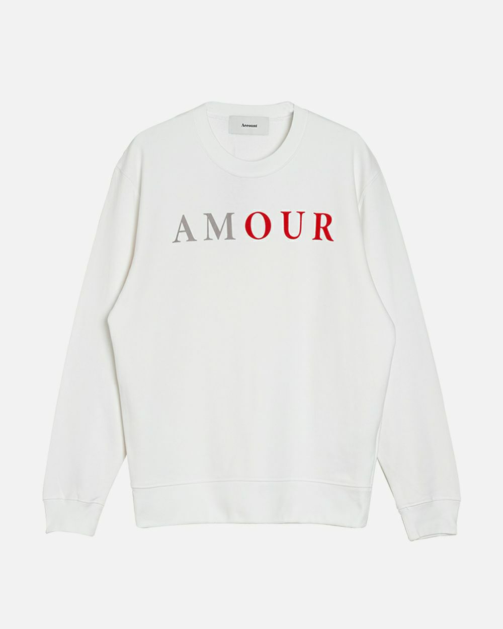AMOUR LOGO スウェット トレーナー