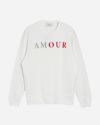 AMOUR LOGO スウェット トレーナー