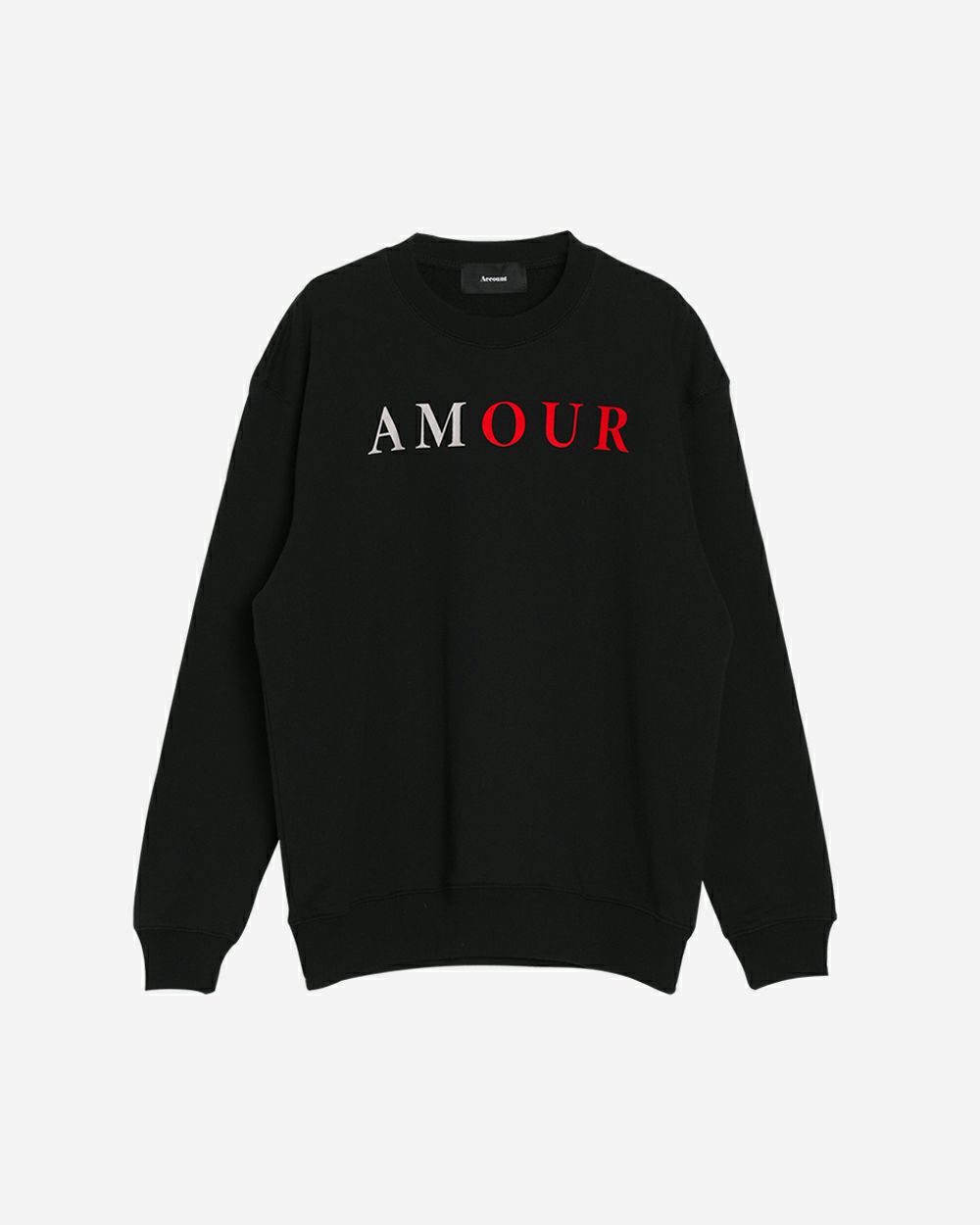 AMOUR LOGO スウェット トレーナー