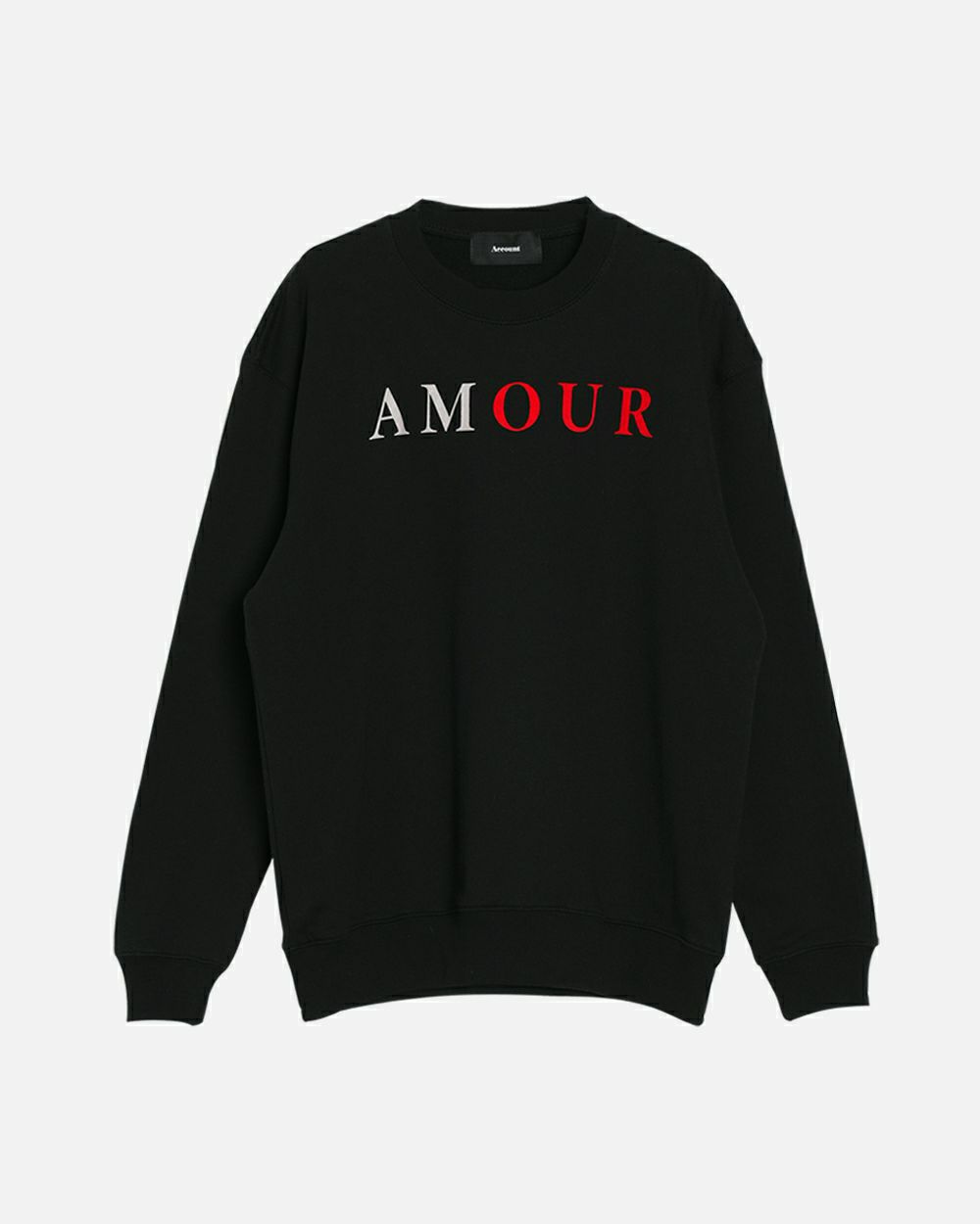 AMOUR LOGO スウェット トレーナー