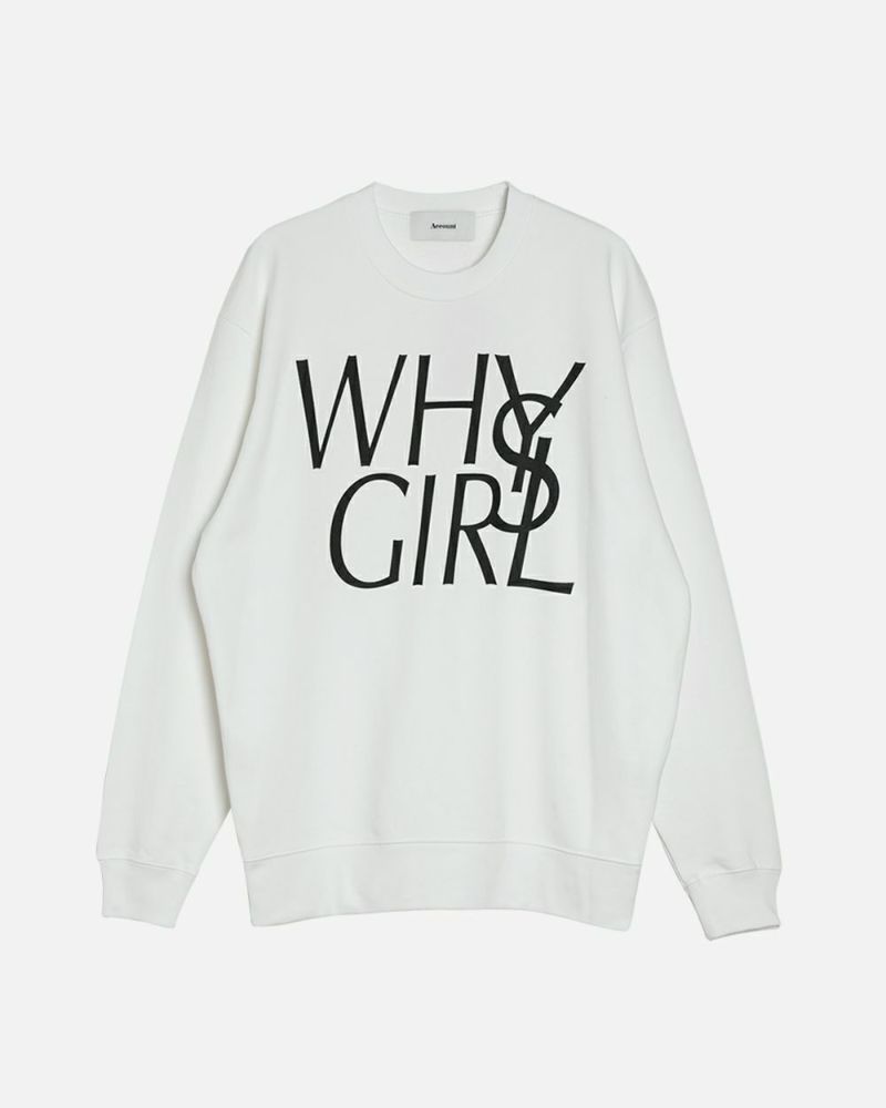 WHY GIRLS スウェット トレーナー