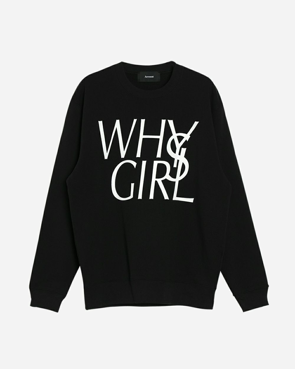 WHY GIRLS スウェット トレーナー