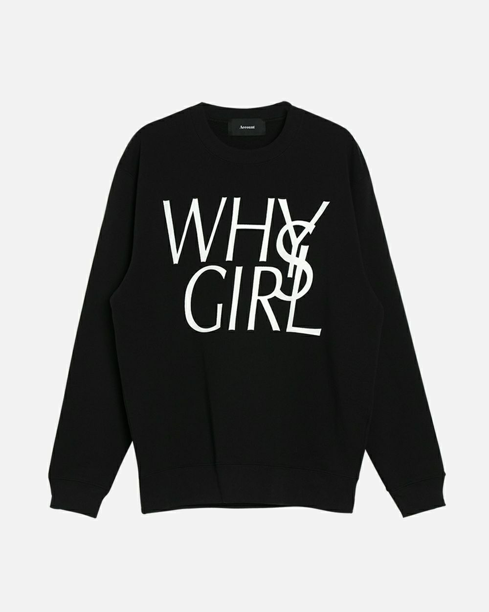 WHY GIRLS スウェット トレーナー