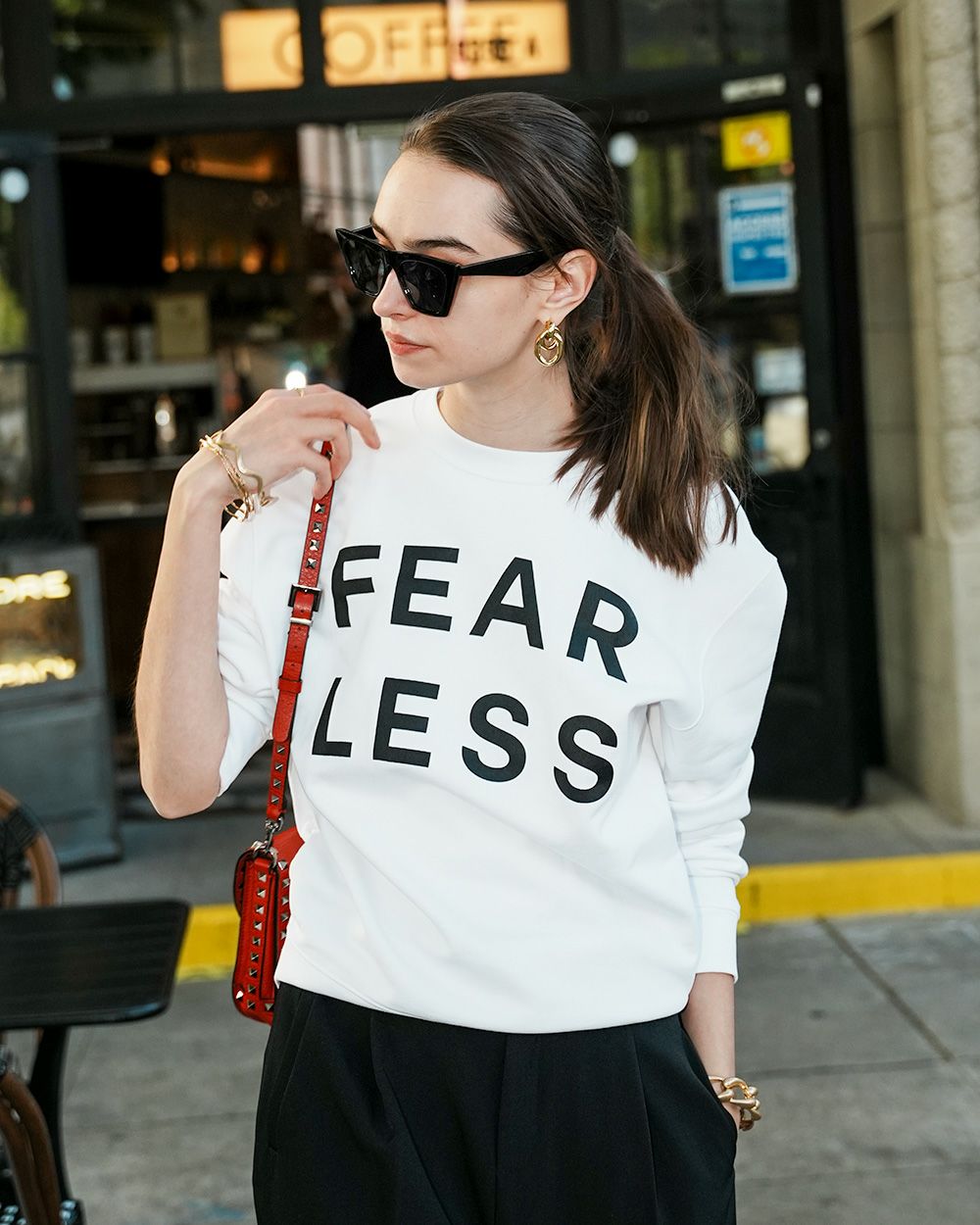 FEAR LESS スウェット トレーナー