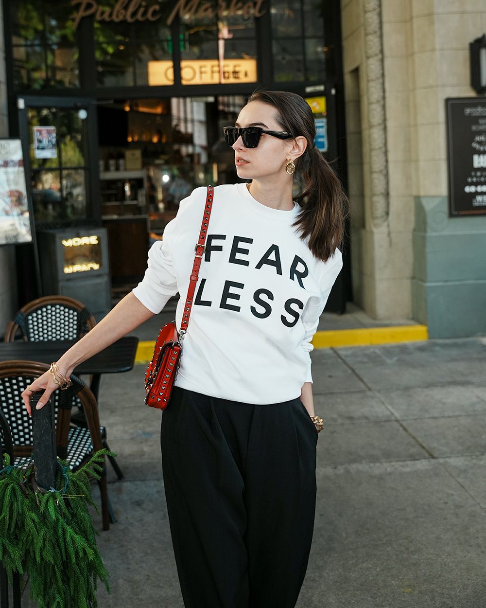 FEAR LESS スウェット トレーナー