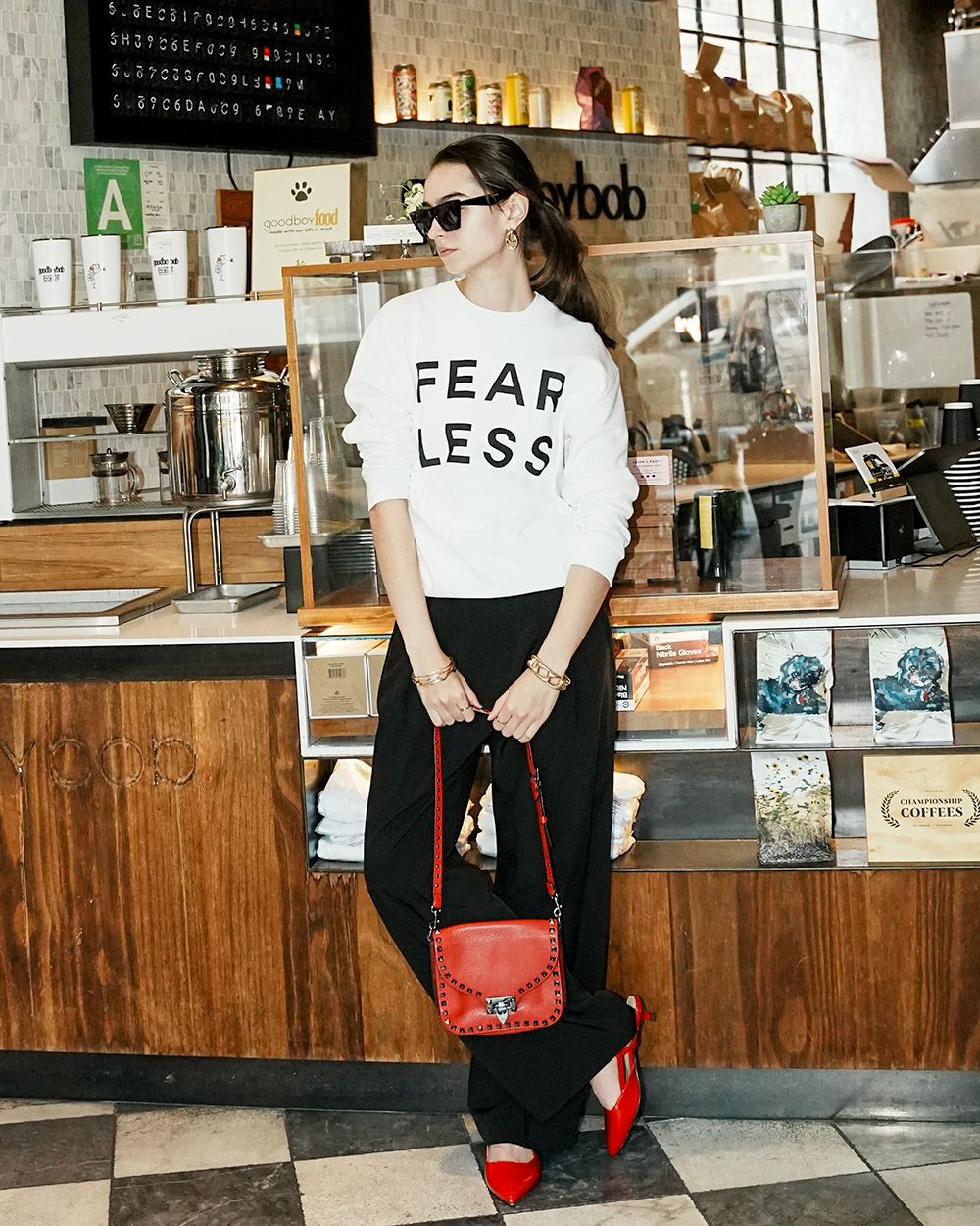 FEAR LESS スウェット トレーナー