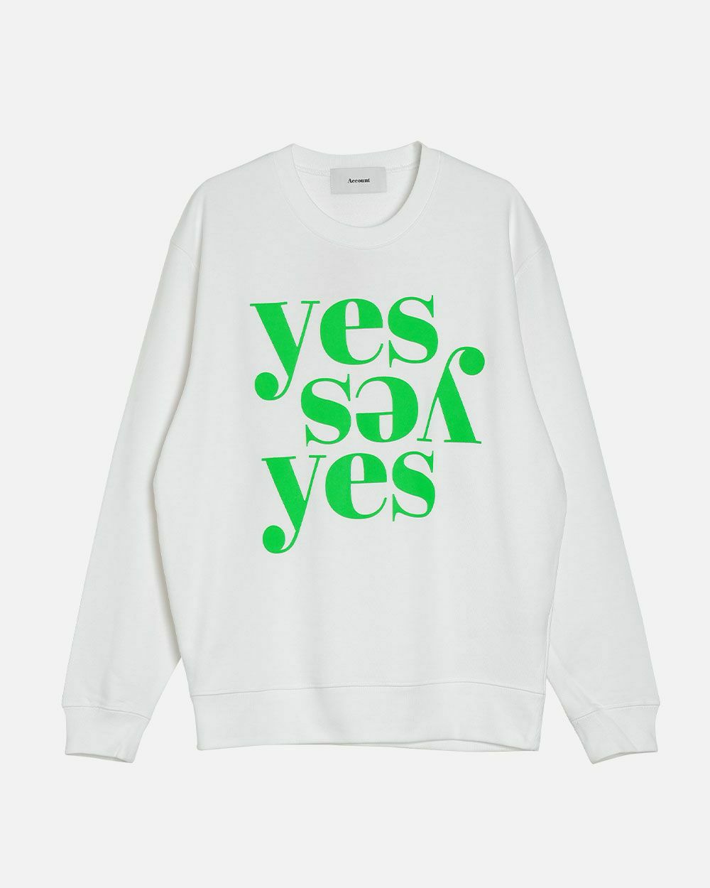 3YES スウェット トレーナー