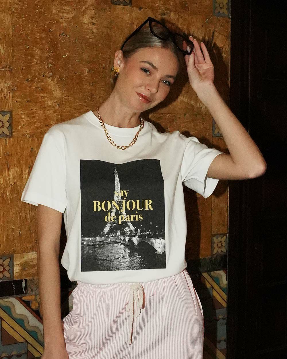 SAY BONJOUR Tシャツ