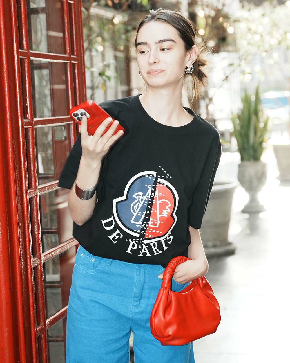 LOGO DE PARIS Tシャツ