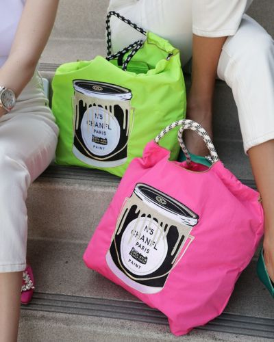 Account PARIS】SURF TOTE BAG◇ピンク◇トートバッグ